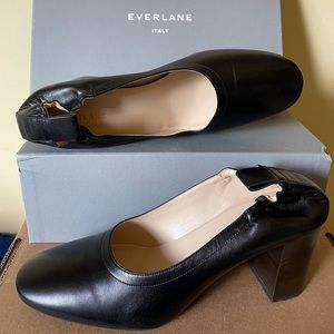 Women’s Everlane high heel shoe (black, size 9)